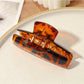 Beau - Leopard Print Square Hair Clip