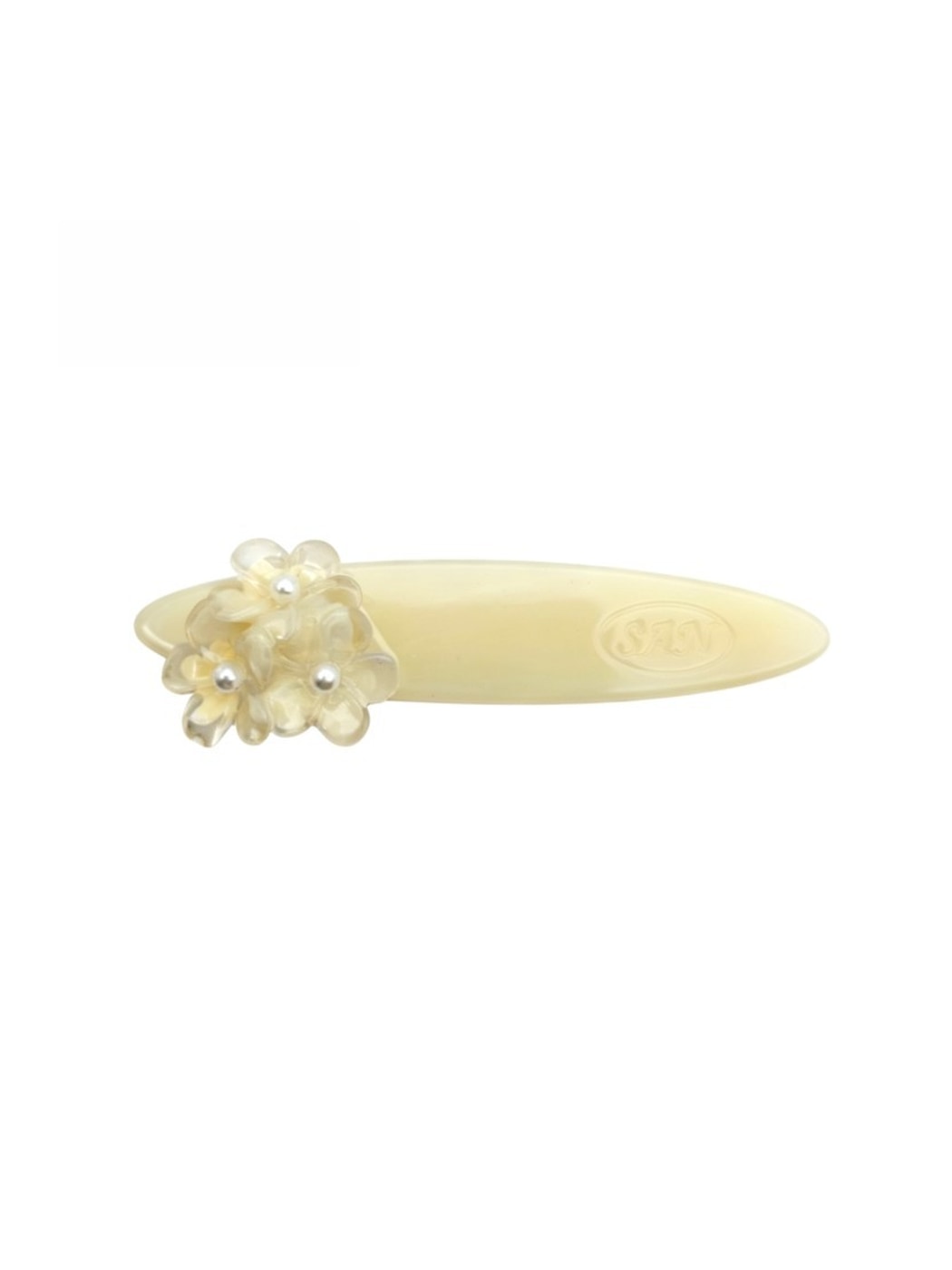 Beau - Sweet Floral Acetate Bangs Hair Clip