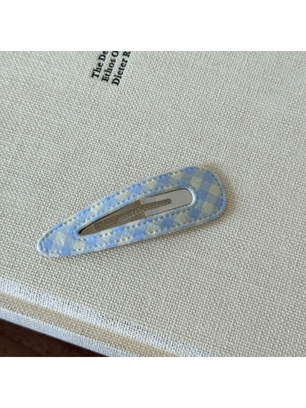 Beau - Sweet Style Polka Dot and Plaid Hair Clip