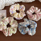Gifty - Romantic Floral Spiral-Shaped Hair Tie