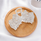 Beau - Bow Shape Rhinestone Detail Hair Claw Clip