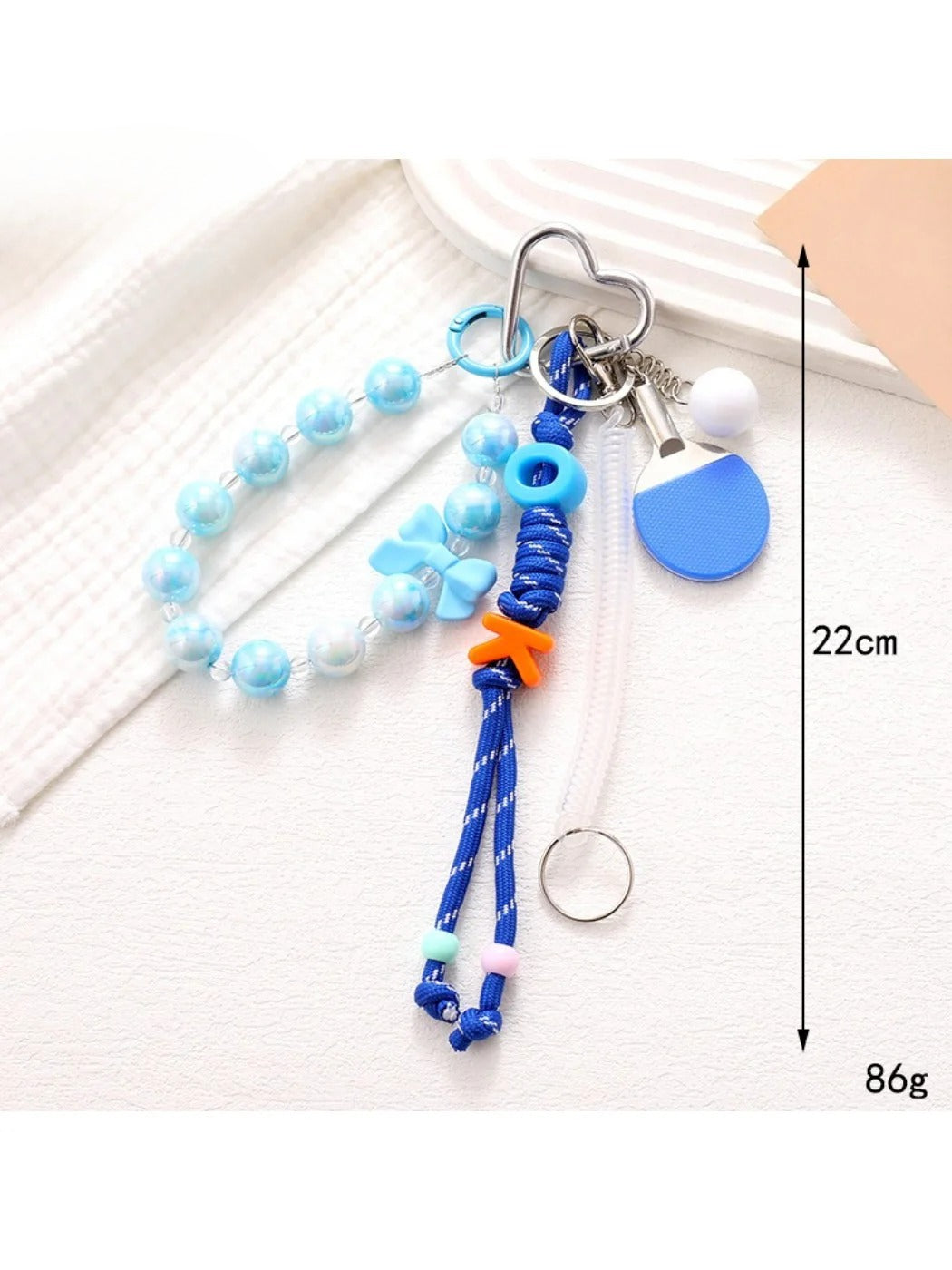 Keypus - Table Tennis Paddle-Shaped Keychain