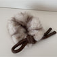 Gifty - Adorable Soft Plush Bow Hair Scrunchies