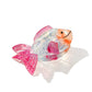 Beau - Glossy Acetate Goldfish Design Claw Clip