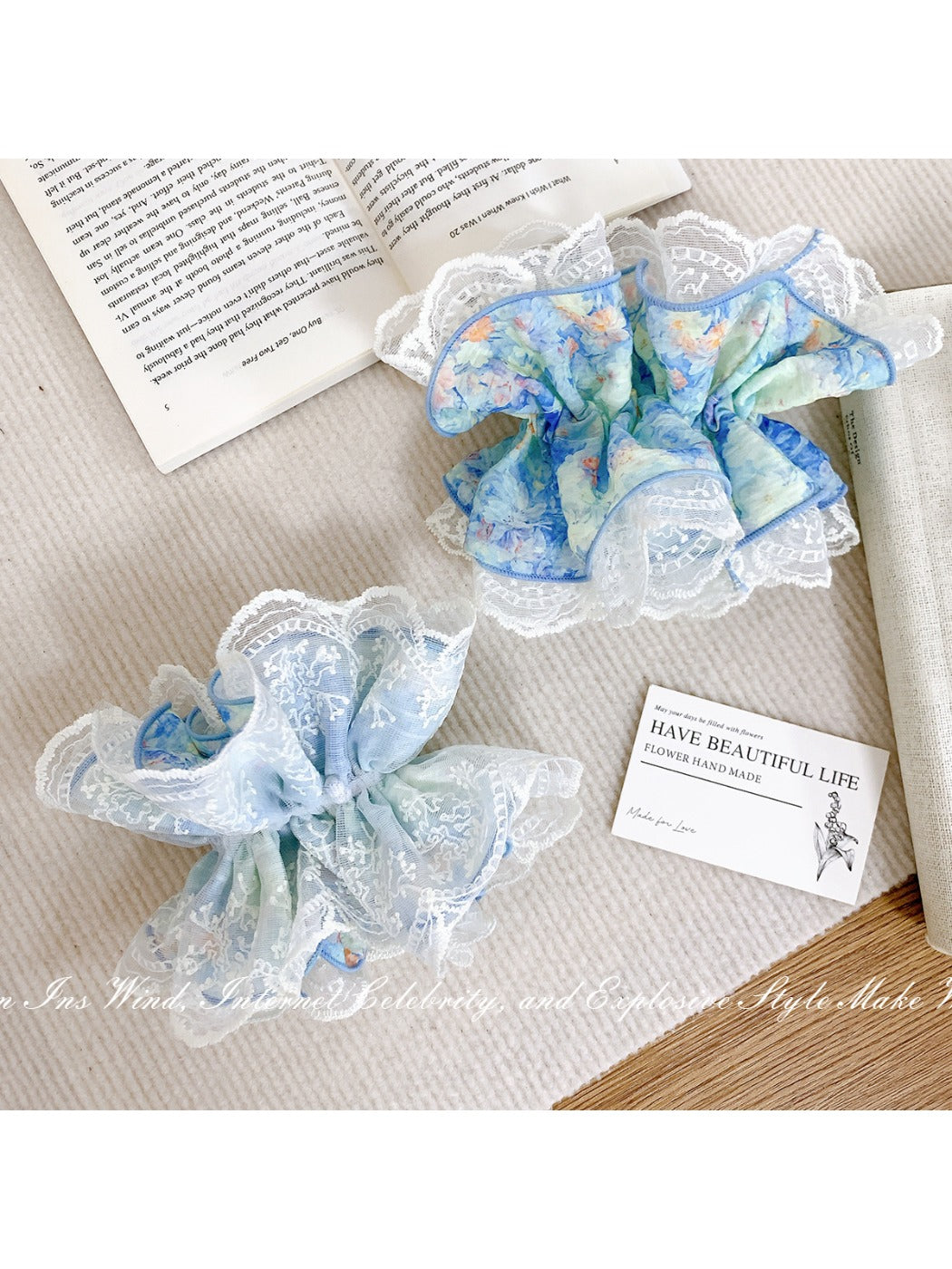 Gifty - Four-layer Printed Hair Ring