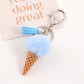 Keypus - Plastic Ice Cream Bag Charm Keychain