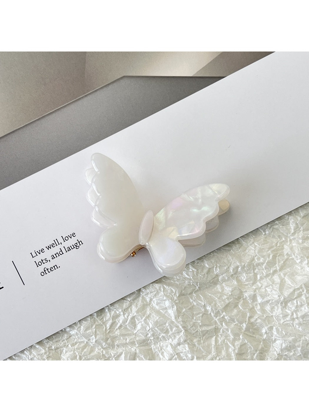 Beau - Double Layer Butterfly Hair Clip