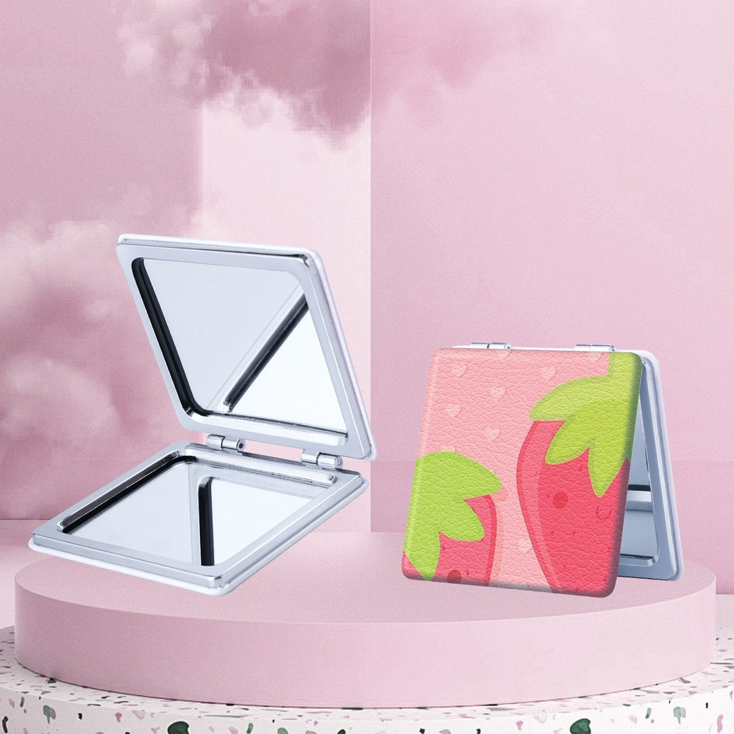 Mirroray - Portable Cartoon Print Touch Up Makeup Mirror