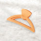 Beau - Minimalist Geometric Plastic Triangle Claw Clip