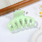 Beau - Marble Pumpkin Shaped Hair Claw Clip