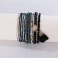 Lovra - Bohemian Layered Tassel Pendant Bracelet