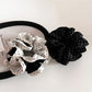 Gifty - Elegant Satin Polka Dot Scrunchie