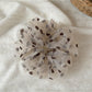 Gifty - Polka Dot Mesh Ruffled Ponytail Hair Scrunchie