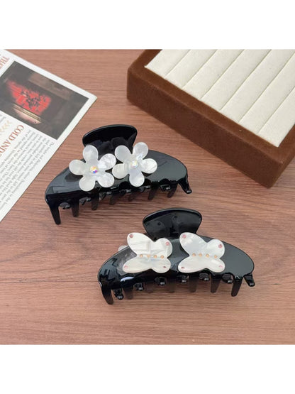 Beau - Minimalist Semi Circular Hair Claw Clip