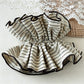 Gifty - Fashionable Striped Hair Scrunchie