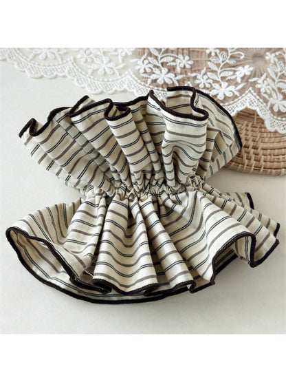 Gifty - Fashionable Striped Hair Scrunchie