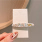 Beau - Acetate Oval Duckbill Side Hair Clip