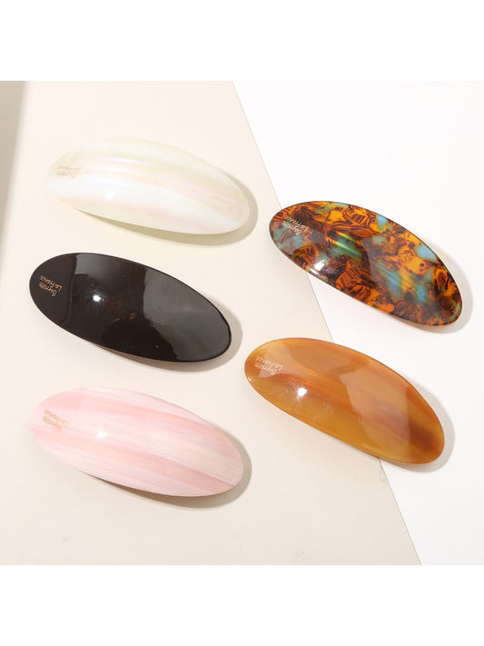 Beau - Elegant Oval Shaped Hair Clip