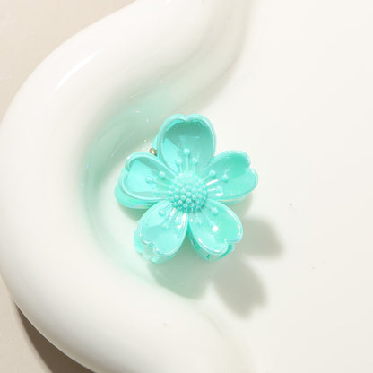 Beau - Glossy Petal Flower PS Claw Clip