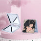 Mirroray - Cute Girl Print Folding Makeup Mirror