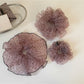 Gifty - Sweet Style Lavender Polka Dot Mesh Scrunchie