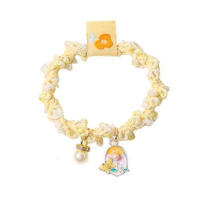 Gifty - Butterfly Flower Decorative Elastic Hair Tie