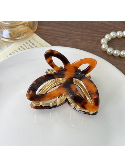 Beau - Sparkling Openwork Butterfly Hair Claw Clip