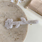 Beau - Simple Floral Acetate Hair Clip