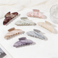 Beau - Marbled Print Hair Claw Clip