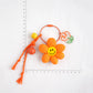 Keypus - Daisy Sunflower Smile Keychain