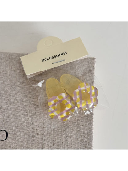 Beau - Adorable Flower Hair Clip Set