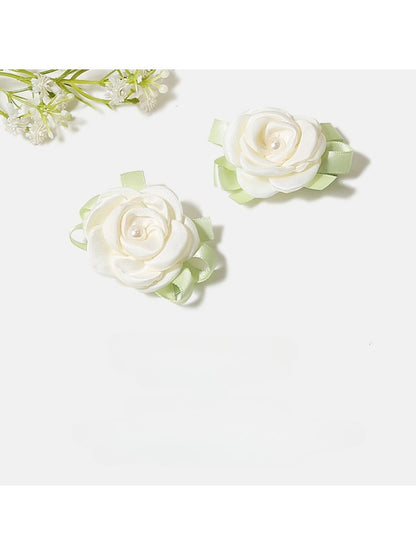 Beau - Elegant Camellia Shaped Hair Clips
