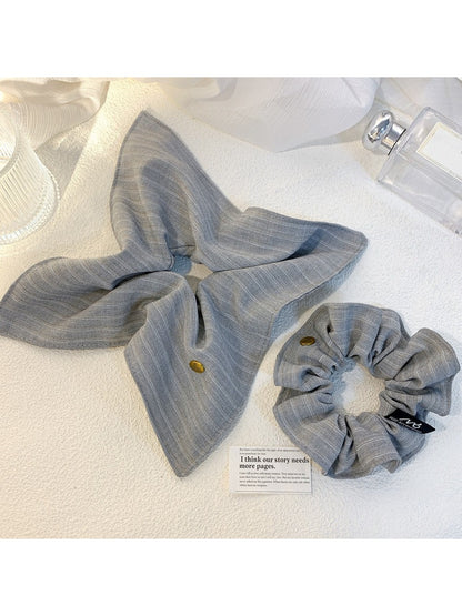 Gifty - Elegant Striped Hair Scrunchie