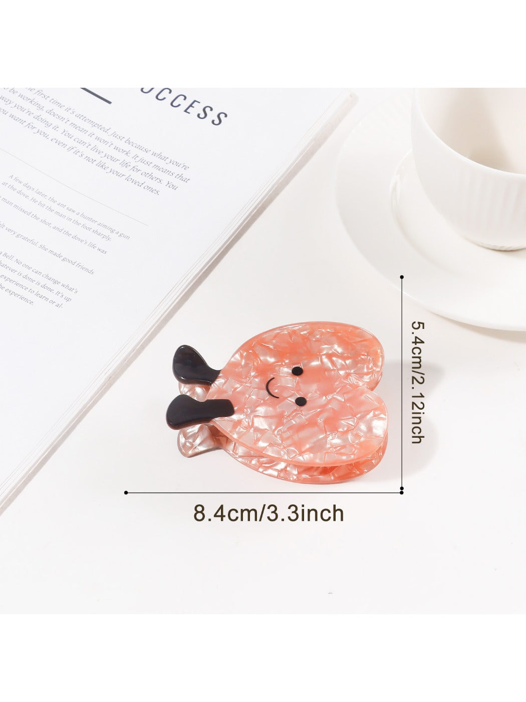 Beau - Cute Bread Shaped Hair Claw Clip