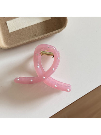 Beau - Polka-Dot Drip Glaze Hair Clip