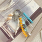 Keypus - Ocean Shell Beaded Decorative Bag Charm Keychain