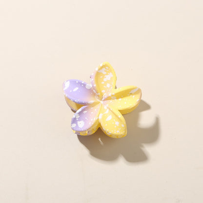 Beau - Gradient Petal Flower Hair Claw Clip