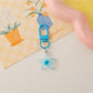Keypus - Cute Colorful Transparent Flower Shaped Keychain