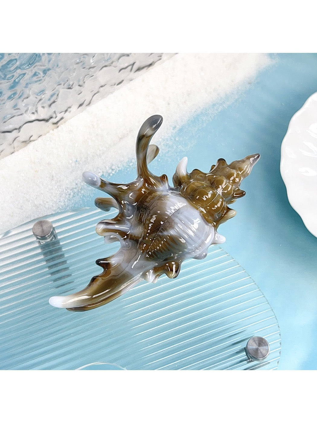 Beau - Colorful Conch Shape Hair Clip