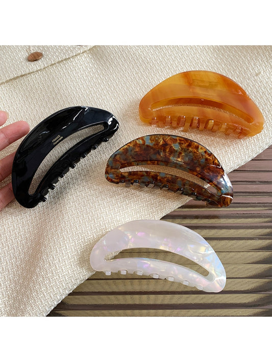 Beau - Iridescent Oval Claw Clip