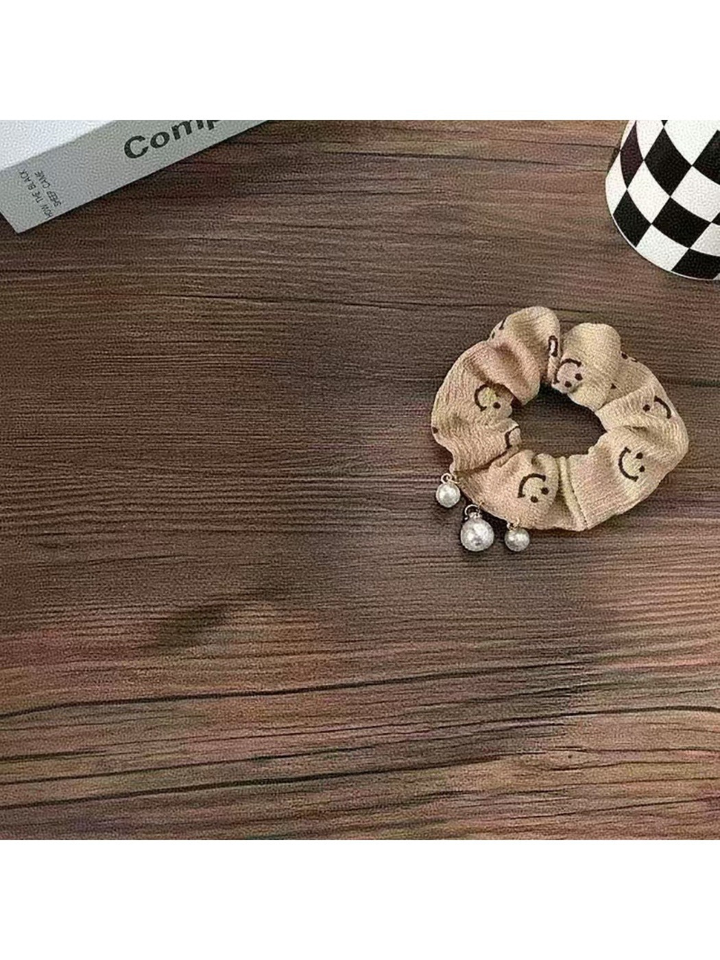 Gifty - Smiley Face Pattern Hair Ring