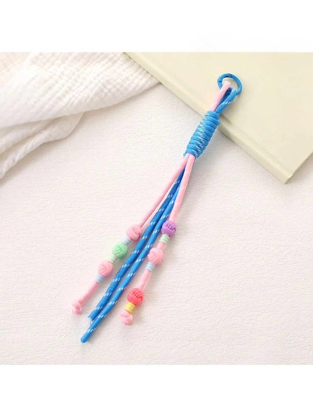 Keypus - Candy-Colored Beaded Chain Keychain