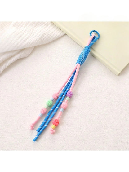 Keypus - Candy-Colored Beaded Chain Keychain