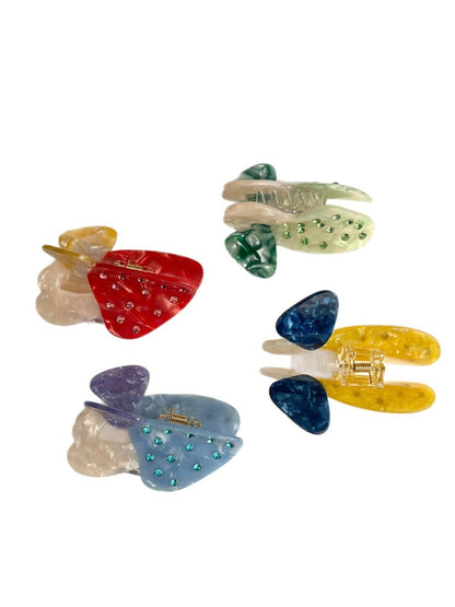 Beau - Mushroom Acetate Hair Claw Clip