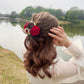 Beau - Bright Rose Shape Sweet Style Claw Clip