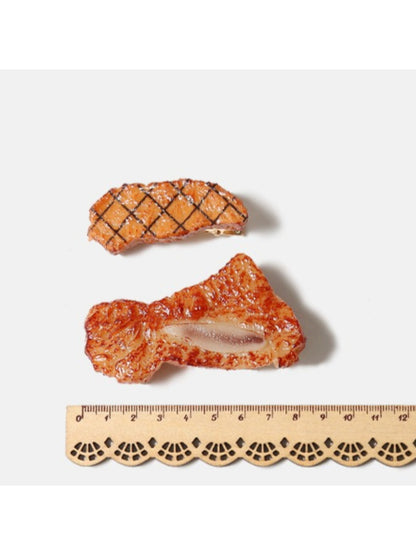 Beau - Cute Steak-Shaped Hair Clip