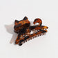 Beau - Glossy Cat Shape Acrylic Alloy Hair Claw Clip