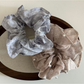 Gifty - Polyester Beaded Organza Oversized Scrunchie