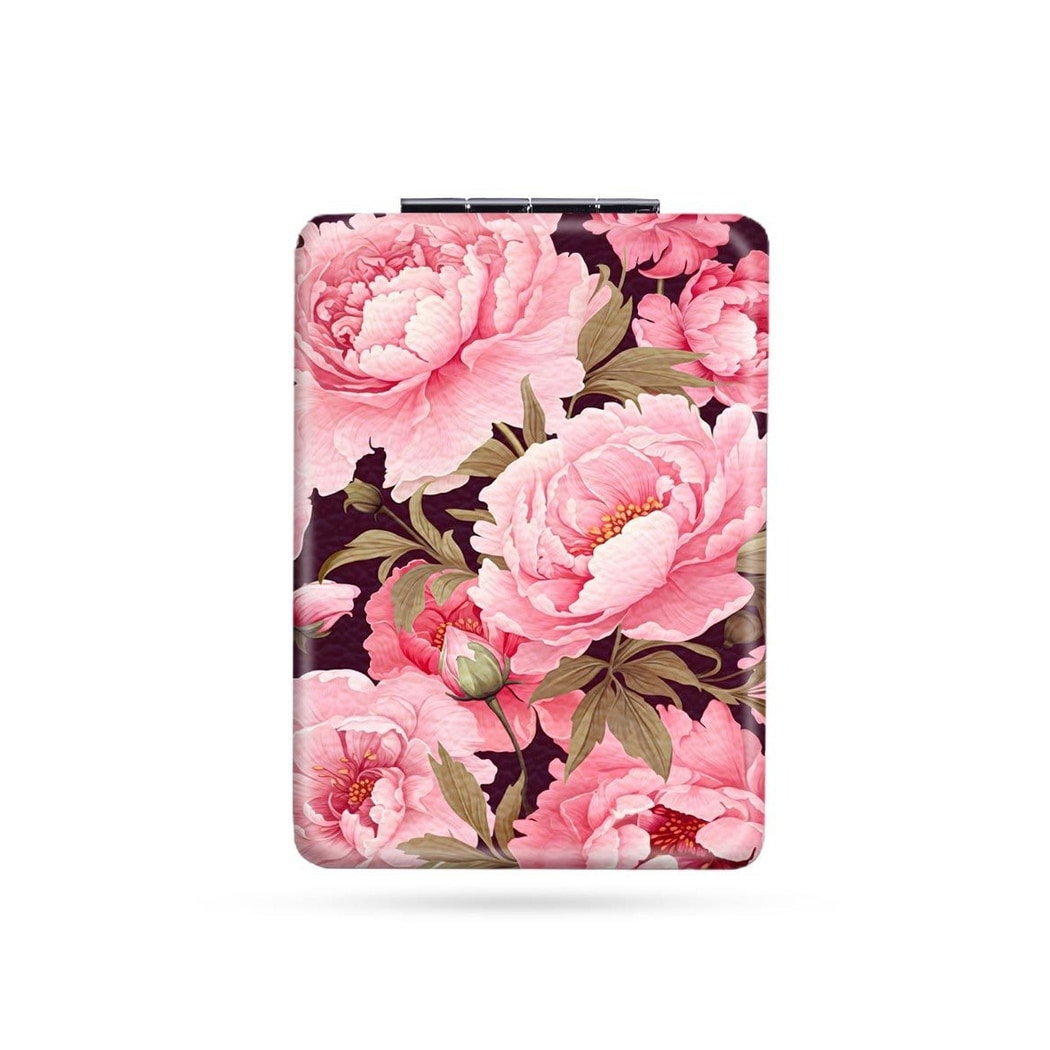 Mirroray - Floral Folding Handheld Touch Up Makeup Mirror