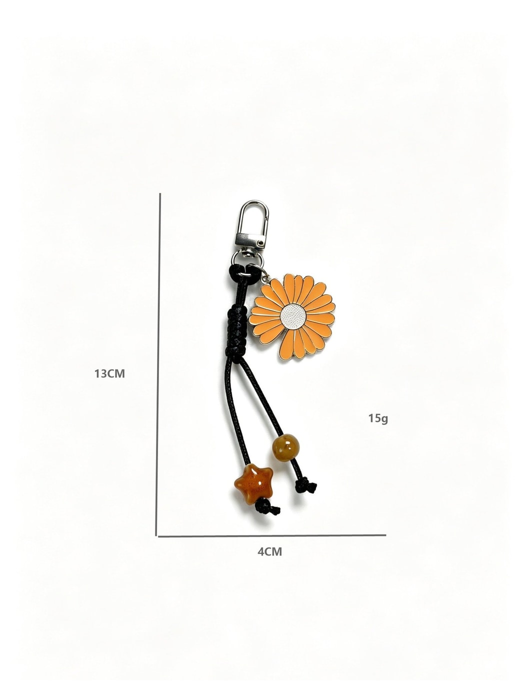 Keypus - Daisy Pendant Phone and Bag Charm Keychain